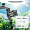 2025 New Outdoor Garden Hose Faucet Timers, Programmable Water Sprinkler Timer with Rain Delay/Manual/Automatic Drip Irrigation and Lawn Watering System for Yard, 1 Outlet