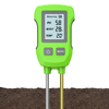 Soil pH Meter Kit with Moisture, Temperature, Humidity, fertility,and PH Test, LCD Display Soil Moisture Meter for ​Garden, Agriculture, etc