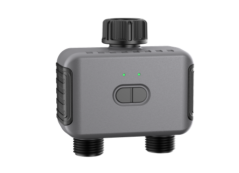 Smart Zigbee Sprinkler Timer New Irrigation Waterer Dual Way Zigbee Smart Timing Adjustable Split Control Patio Garden IP55 Watering