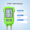 Soil pH Meter Kit with Moisture, Temperature, Humidity, fertility,and PH Test, LCD Display Soil Moisture Meter for ​Garden, Agriculture, etc