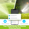 WiFi Sprinkler Timer New Irrigation Water Controller with Brass inlet and outlets Dual Way Zigbee Smart Timing Adjustable Split Control Patio Garden IP55 Watering
