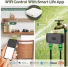 WiFi Sprinkler Timer New Irrigation Water Controller with Brass inlet and outlets Dual Way Zigbee Smart Timing Adjustable Split Control Patio Garden IP55 Watering