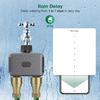 WiFi Sprinkler Timer New Irrigation Waterer Dual Way Zigbee Smart Timing Adjustable Split Control Patio Garden IP55 Watering
