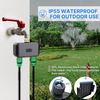 WiFi Sprinkler Timer New Irrigation Water Controller with Brass inlet and outlets Dual Way Zigbee Smart Timing Adjustable Split Control Patio Garden IP55 Watering