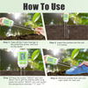 Hot 5 in 1 Digital Soil Moisture Tester Sensor pH, Humidity, Temperature, Light Intensity, Fertility with Backlight LCD Display for Gardening & Farming Smart Soil Meter