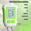 Hot 5 in 1 Digital Soil Moisture Tester Sensor pH, Humidity, Temperature, Light Intensity, Fertility with Backlight LCD Display for Gardening & Farming Smart Soil Meter
