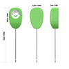 1 In1 Soil Moisture Tester Accurate Analog Soil Meter without Battery Soil Tester Probe for Garden, Lawn,Swimming Pool