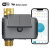 Integrated Solar Powered Hose Timer with USB-C Charging 2.4G Wireless WIFI Sprinkler Timer Brass Inlet And Outlet Garden Water Timer 